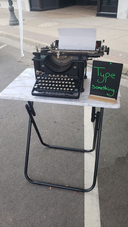 the typewriter